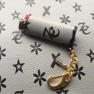 ZC CENDRE “CLC18” BIC CASE W/ 18K GP CHAIN